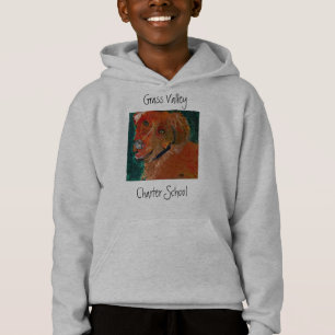 Sweat - shirt à capuche Zach d'art de chien de