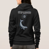 SWEAT - SHIRT À CAPUCHE zip AIFF 2021 pour dames (Dos)