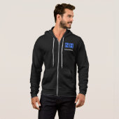SWEAT - SHIRT À CAPUCHE Zip complet pour hommes NH (Devant entier)