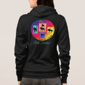 Sweat - shirt à capuche zip Mid-South Fury (Dos)