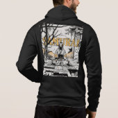 Sweat - shirt à capuche Zip Samurai (Dos)