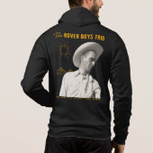 Sweat - shirt à capuche Zip Trio Cowboy de Rover B (Dos)