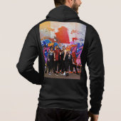 sweat - shirt à capuche Zip-up 69º Star (Dos)