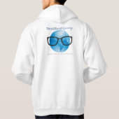 Sweat - shirt à capuche Zip Up du troupeau nerd (Dos)