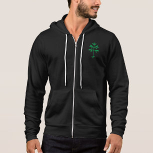 Sweat - shirt à capuche Zip-up Unisex avec agrafag