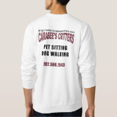 Sweat shirt blanc (Dos)