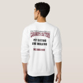 Sweat shirt blanc (Dos entier)