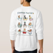 Sweat Shirt Cleanest Pup LLC (Dos)