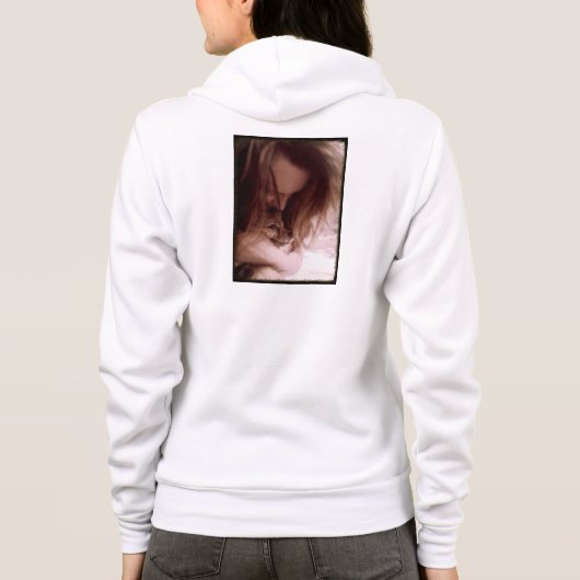Sweat shirt de base du coeur d'Abby (Dos)