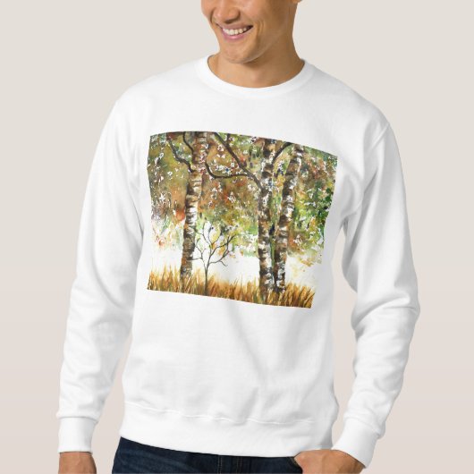 Sweat shirt de bouleau (Devant)