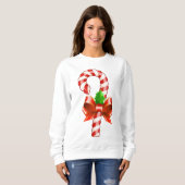 Sweat shirt du sucre de canne des femmes (Devant entier)