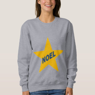 Sweat shirt grise femme ETOILE NOEL