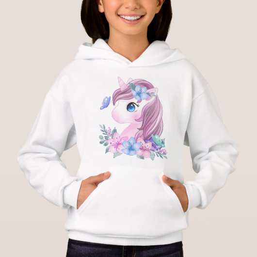 Sweat-shirt "Licornes" (Devant)