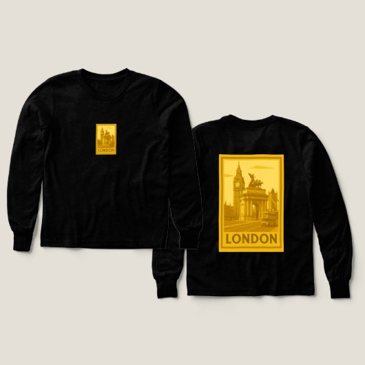 Sweat Shirt LONDON (Motif recto et verso)