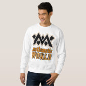 sweat shirt mathematic world  (Devant entier)