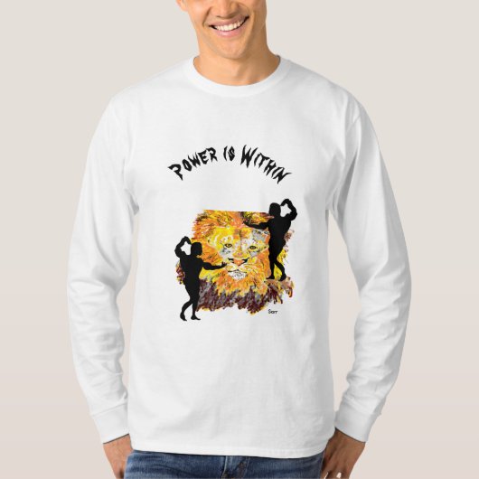 Sweat Shirt : Puissance à l'intérieur (Devant)
