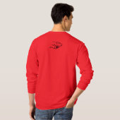Sweat - shirts à capuche de base en rouge (Dos entier)
