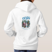 Sweat - shirts à capuche de Noël Festive Cherry (Dos)