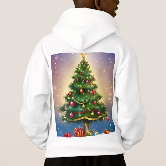 sweat - shirts à capuche de pull-over pour enfants (Dos)