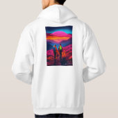 Sweat - shirts à capuche de randonnée pédestre de  (Dos)