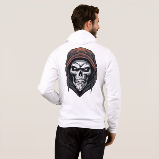 ☠️ Sweat - shirts à capuche du crâne ☠️ (Dos entier)