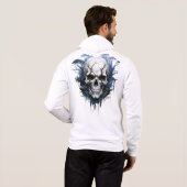 ☠️ Sweat - shirts à capuche du crâne ☠️ (Dos entier)