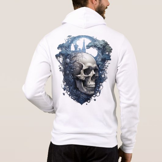 ☠️ Sweat - shirts à capuche du crâne ☠️ (Dos)