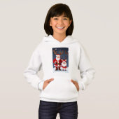 Sweat - shirts à capuche et Sweatshirts pour fille (Devant entier)