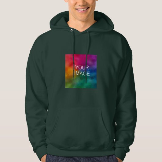 Sweat - shirts à capuche masculins Custom Ajouter (Devant)
