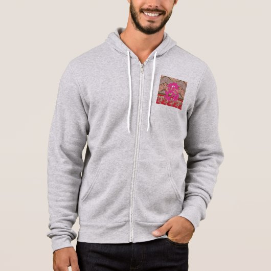 Sweat - shirts à capuche sombres Zip Up | Bleu, Br (Devant)