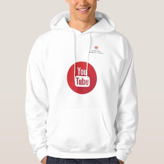 Sweat - shirts à capuche Youtube (Devant)