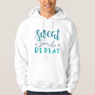 Sweat Smile Herhalen Hoodie