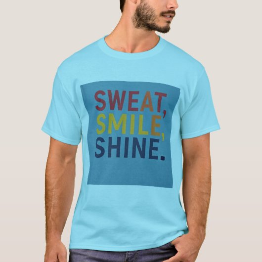 Sweat Smile shirt ontwerp (Voorkant)
