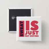 Sweat Square Button (Voorkant /achterkant)