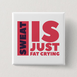 Sweat Square Button