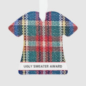 Sweater Award Coloré Plaid Year Fun Party (devant)