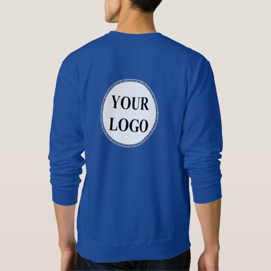 Sweater Photo AJOUTER VOTRE LOGO Sweat - shirt à c (Dos)