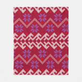 Sweater Texture 2 Fleece Deken (Voorkant)