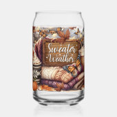 Sweater Weather  Blikvorm Glas (Achterkant)