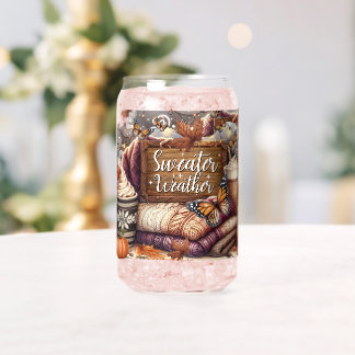 Sweater Weather Blikvorm Glas