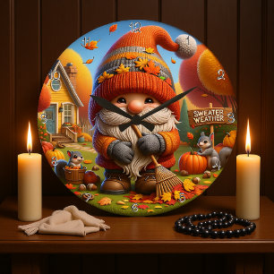 Sweater Weather Gnome Grote Klok