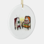 Sweater Weather Keramisch Ornament (Rechts)