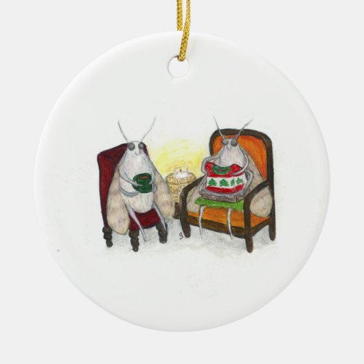 Sweater Weather Keramisch Ornament (Voorkant)