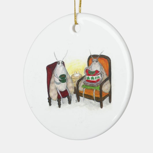 Sweater Weather Keramisch Ornament (Links)