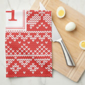 Sweater Weather | Monogram vakantie Theedoek (Quarter Fold)