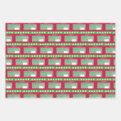 Sweaters de Noël Feuilles d'enveloppement Bicyclet (Devant)