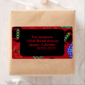 Sweaters moches de Noël Expédition Étiquettes (En situation)