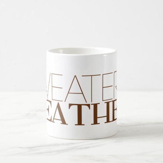 'Sweather' - Mug d'automne (Centre)