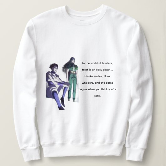 SWEATSHIRT . (Design devant)