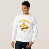 SWEATSHIRT ハニーアイストースト(アレンジトースト 風)(カレッジ風イラスト) (Devant entier)